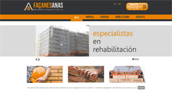 Desktop Screenshot of fachadasanas.com